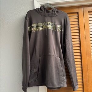 Under Armour Gray Hoodie with Camo Stripe